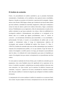 Analisis de Contenido - Modelo para exploración de textos complejos - Carlos Jaén 2011