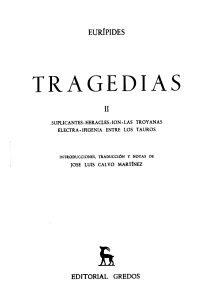 Euripides - Tragedias II