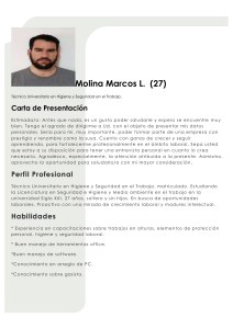 Molina Marcos L (CV)