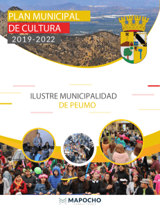 Plan Municipal de cultura 2019-2022