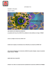 Actividad 10 Covid -19
