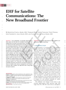EHF for Satellite Communications- The New Broadband Frontier 13-12-2020 JPROC2158765