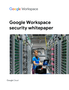 Google Workspace security whitepaper