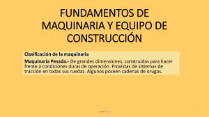 Fundamentos de Maquinaria y Equipo de construcción EMI