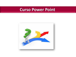 PRESENTACION CURSO POWER POINT