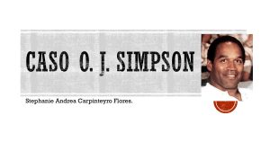 CASO O. J.SIMPSON