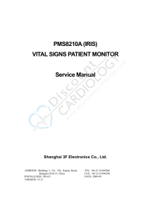 IRIS monitor signos vitales  manual servicio