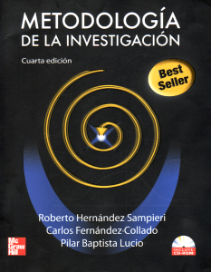 Hernandez et al (2006) Metodologia de la Investigacion