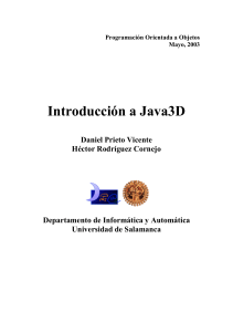 Introducción a Java3D