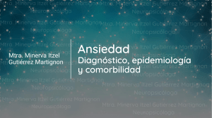 1.Ansiedad Diagnóstico Epidemiología Comorbilidad