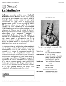 La Malinche - Wikipedia, la enciclopedia libre
