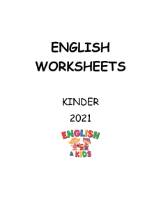 ENGLISH WORKSHEETS KINDER (1)