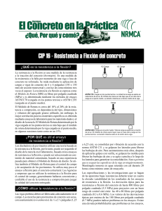 CIP 16  Resistencia a Flexion del Concreto