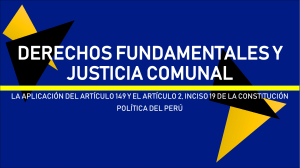 DERECHOS FUNDAMENTALES Y JUSTICIA COMUNAL Version PDF