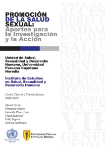 Unidad de Salud, Sexualidad y Desarrollo Humano. 