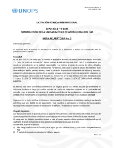 NOTA ACLARATORIA No.3 SVPU-2014-ITB-1489 Construcción UMA ISSS (1)