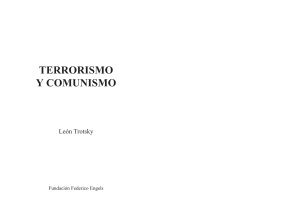Trotsky Terrorismo y Comunismo