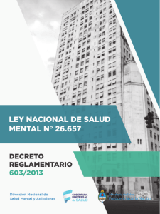 ley nacional de salud mental argentina completa