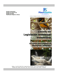  Legislación Ambiental 2008