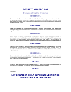 Decreto-1-98.-Congreso-de-la-Republica-Ley-Organica-de-la-SAT-2016