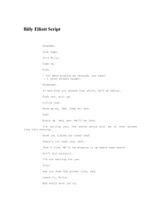 Billy Elliott Script