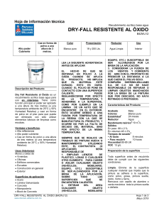 B42WJ12 Dry Fall Resistente al Oxido 2019