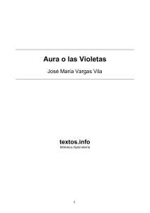 Jose Maria Vargas Vila - Aura o las Violetas