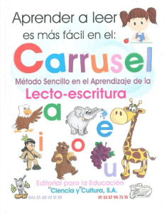 Learn to Read Spanish: Carrusel Method for Kids