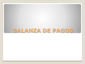 MACROECONOMIA BALANZA DE PAGOS