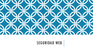 SEGURIDAD WEB
