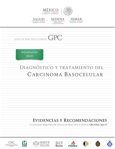 ER DIAGNOSTICO Y TRATAMIENTO DEL CARCINOMA BASOCELULAR