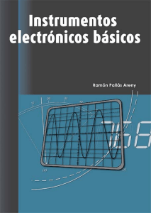 Ramón Pallás Areny Instrumentos Electrónicos Básicos Marcombo 2006