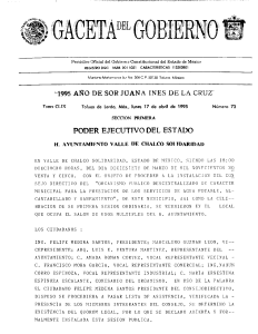 Decreto que crea el ODAPAS 1995
