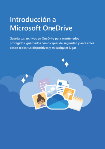 Introducción a como usar OneDrive