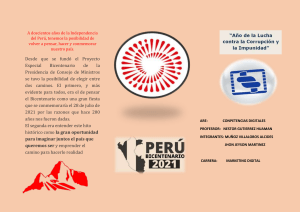 A doscientos años de la Independencia del Perú 2021
