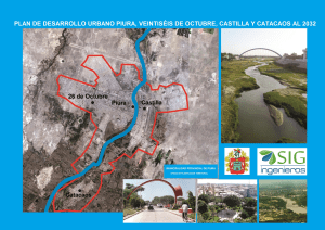 2 PDU Piura, 26 de Octubre, Castilla y Catacaos al 2032
