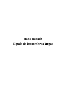 Hans Ruesch-El país de las sombras largas