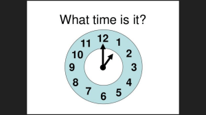 What time is it    (1)