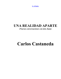 Castaneda, Carlos - Una Realidad Aparte