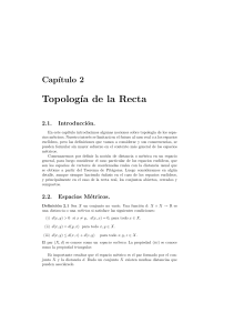 Cap2 Topología de la Recta