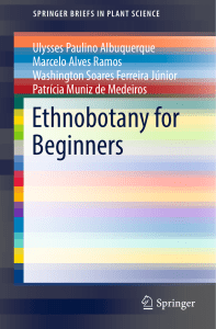 Ethnobotany for Beginners (U. P. Albuquerque et al.)