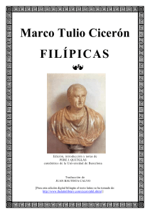 Ciceron - Filipicas (bilingue)