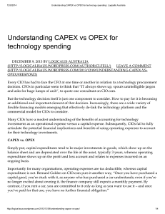 UnderstandingCAPEXvsOPEX