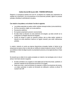 Análisis Decreto 806 de junio 2020