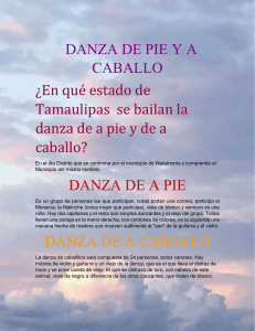 DANZA DE PIE Y A CABALLO