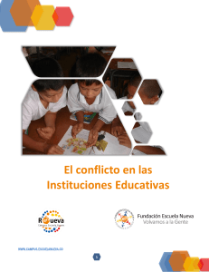 Conflicto en las Instituciones Educativas