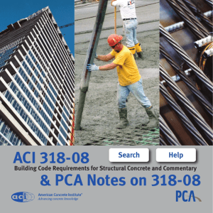 ACI318-08 with PCA Notes