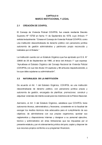 MARCO INSTITUCIONAL Y LEGAL DE COVIPOL