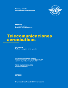 CONVENIO OACI anexo-10  Vol. I Comunicaciones Aeronáuticas
