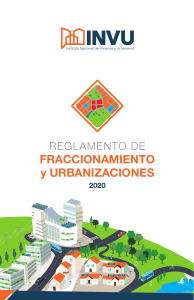 Reglamento de Fraccionamiento y Urbanizaciones 2020
